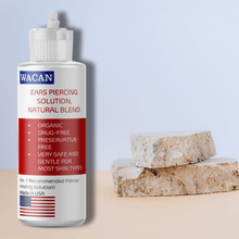 Load image into Gallery viewer, Piercing Aftercare Solution - For EARS - Wacan Piercings and Tattoo Solutions