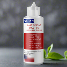 Load image into Gallery viewer, Piercing Aftercare Solution - For EARS - Wacan Piercings and Tattoo Solutions