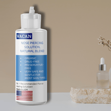 Load image into Gallery viewer, Piercing Aftercare Solution - For NOSE - Wacan Piercings and Tattoo Solutions