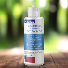 Load image into Gallery viewer, Piercing Aftercare Solution - For NOSE - Wacan Piercings and Tattoo Solutions