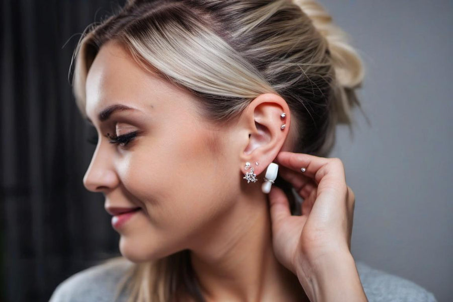 Ways to Care for Newly Pierced Ears