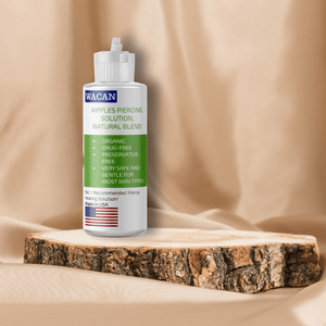 Piercing Aftercare Solution - For NIPPLES - Wacan Piercings and Tattoo Solutions