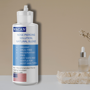 Piercing Aftercare Solution - For NOSE - Wacan Piercings and Tattoo Solutions