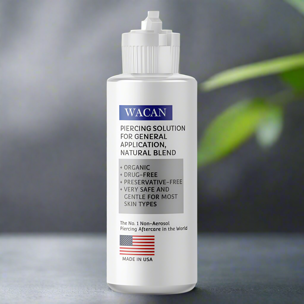 Piercing Aftercare Solution - General Applications - Wacan Piercings and Tattoo Solutions