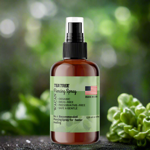 Piercing Aftercare Spray - TEA TREE - Wacan Piercings and Tattoo Solutions