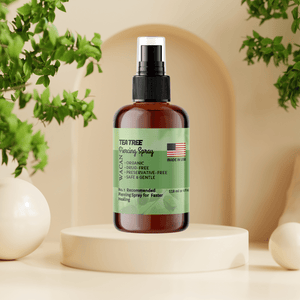 Piercing Aftercare Spray - TEA TREE - Wacan Piercings and Tattoo Solutions